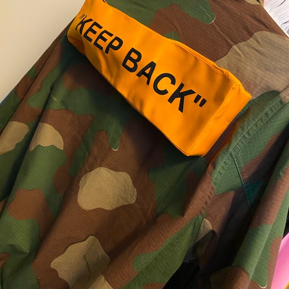 Off-White x Nike Virgil Camo Palm Green Jacket - Picture 5 of 6